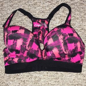 Pink Sports Bra